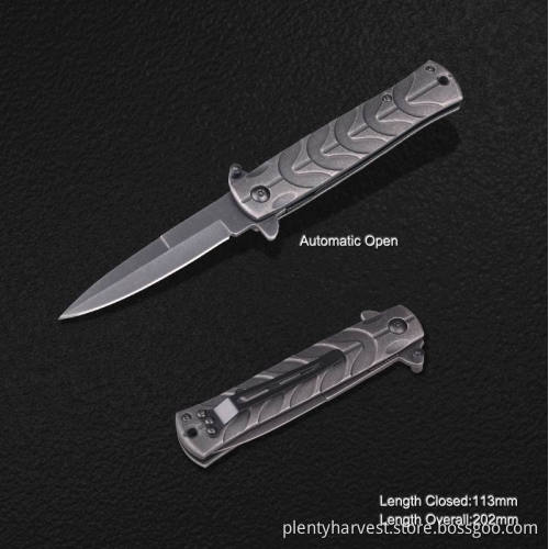 Spring Assisted Folding Knife (#3830AT)